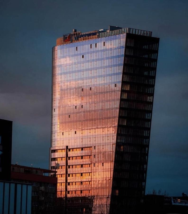 Hanza Tower Apartament Times Square Szczecin Zewnętrze zdjęcie